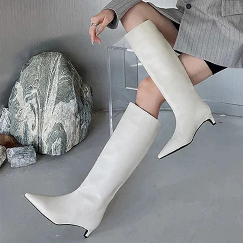Poise Pointed Toe Boots Amsterdam Style