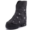 Kiara Denim Boots Amsterdam Style